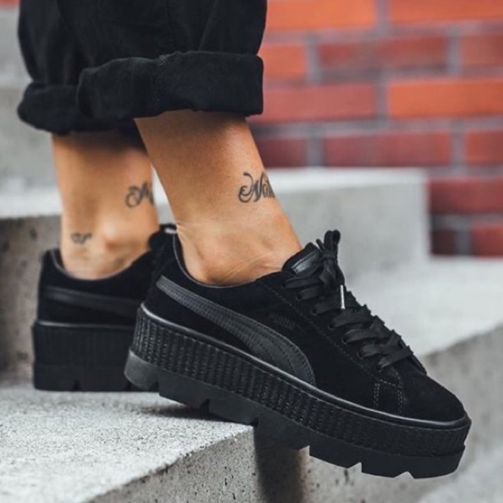 COPY - FENTY puma creepers cleated black.